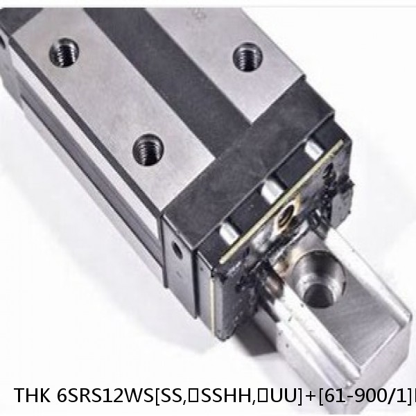 6SRS12WS[SS,​SSHH,​UU]+[61-900/1]LM THK Miniature Linear Guide Caged Ball SRS Series