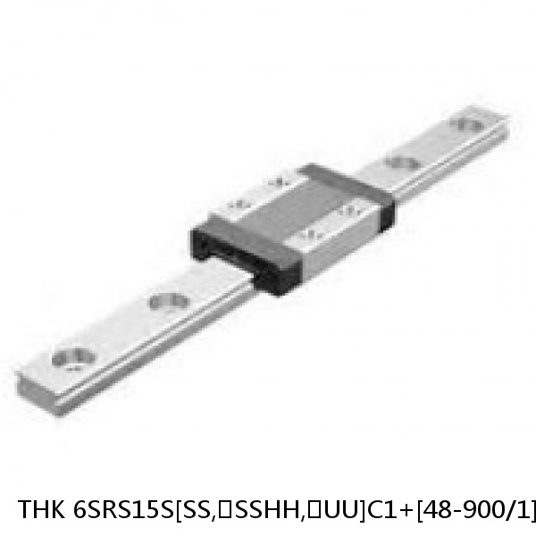 6SRS15S[SS,​SSHH,​UU]C1+[48-900/1]L[H,​P]M THK Miniature Linear Guide Caged Ball SRS Series