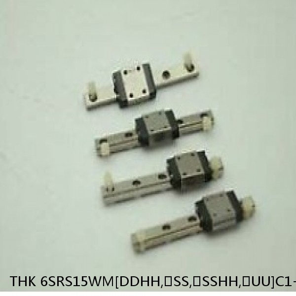 6SRS15WM[DDHH,​SS,​SSHH,​UU]C1+[57-1000/1]L[H,​P]M THK Miniature Linear Guide Caged Ball SRS Series