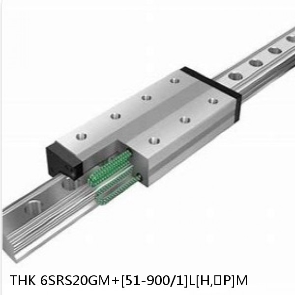 6SRS20GM+[51-900/1]L[H,​P]M THK Miniature Linear Guide Full Ball SRS-G Accuracy and Preload Selectable