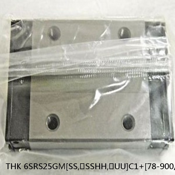 6SRS25GM[SS,​SSHH,​UU]C1+[78-900/1]LM THK Miniature Linear Guide Full Ball SRS-G Accuracy and Preload Selectable