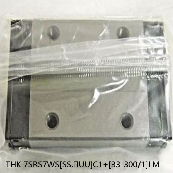 7SRS7WS[SS,​UU]C1+[33-300/1]LM THK Miniature Linear Guide Caged Ball SRS Series