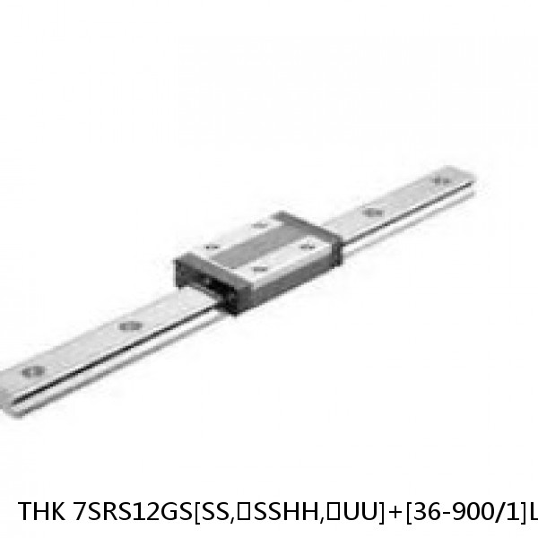 7SRS12GS[SS,​SSHH,​UU]+[36-900/1]LM THK Miniature Linear Guide Full Ball SRS-G Accuracy and Preload Selectable