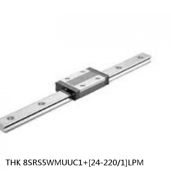 8SRS5WMUUC1+[24-220/1]LPM THK Miniature Linear Guide Caged Ball SRS Series