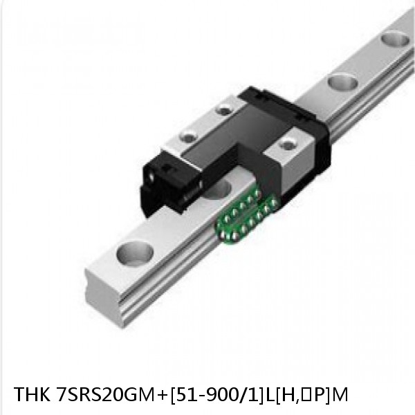 7SRS20GM+[51-900/1]L[H,​P]M THK Miniature Linear Guide Full Ball SRS-G Accuracy and Preload Selectable