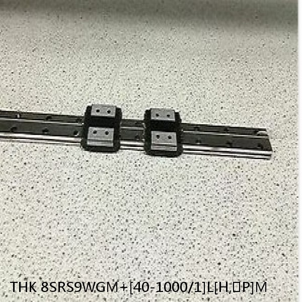 8SRS9WGM+[40-1000/1]L[H,​P]M THK Miniature Linear Guide Full Ball SRS-G Accuracy and Preload Selectable