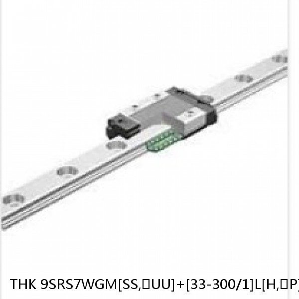 9SRS7WGM[SS,​UU]+[33-300/1]L[H,​P]M THK Miniature Linear Guide Full Ball SRS-G Accuracy and Preload Selectable