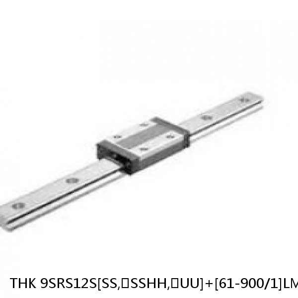 9SRS12S[SS,​SSHH,​UU]+[61-900/1]LM THK Miniature Linear Guide Caged Ball SRS Series