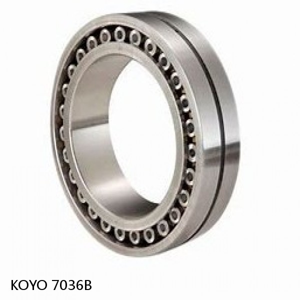 7036B KOYO Single-row, matched pair angular contact ball bearings
