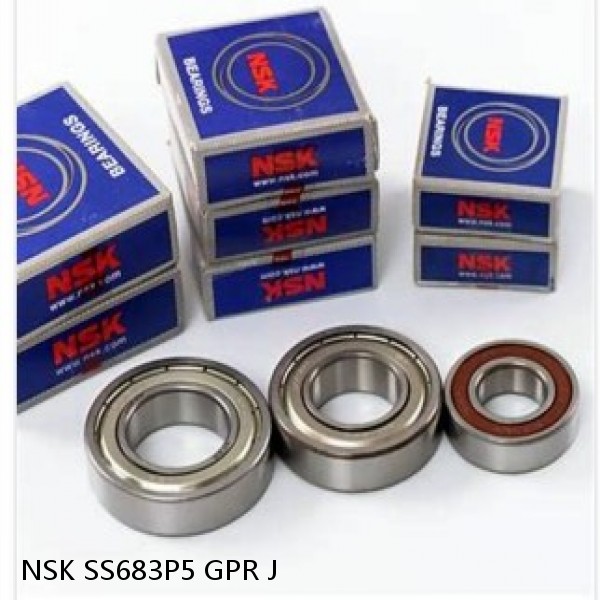 NSK SS683P5 GPR J JAPAN Bearing 3*7*2