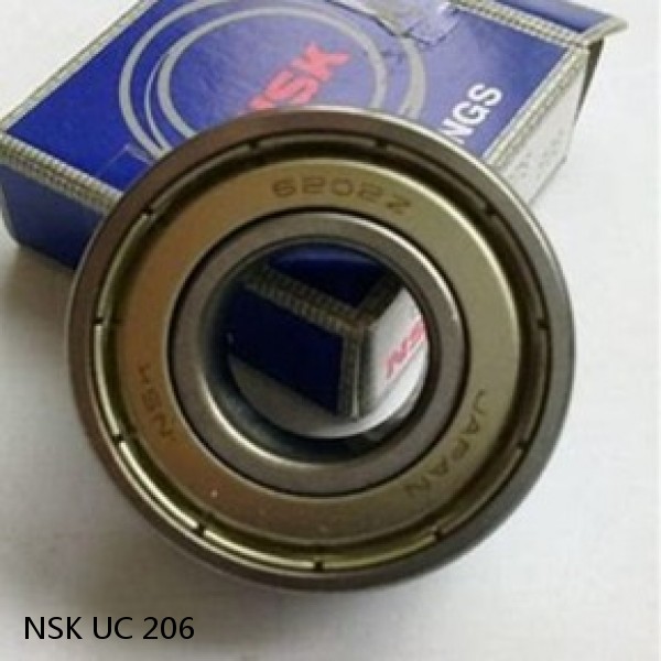 NSK UC 206 JAPAN Bearing 30×62×38.1×19