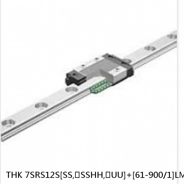 7SRS12S[SS,​SSHH,​UU]+[61-900/1]LM THK Miniature Linear Guide Caged Ball SRS Series