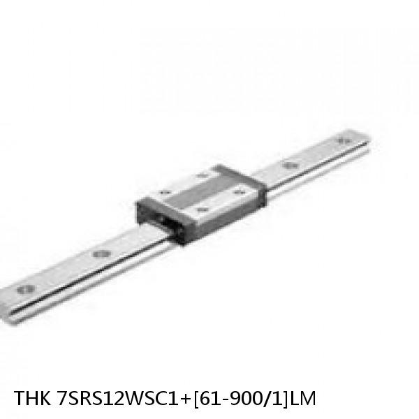 7SRS12WSC1+[61-900/1]LM THK Miniature Linear Guide Caged Ball SRS Series #1 small image