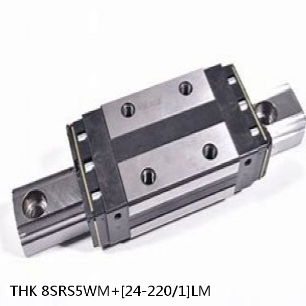 8SRS5WM+[24-220/1]LM THK Miniature Linear Guide Caged Ball SRS Series #1 small image