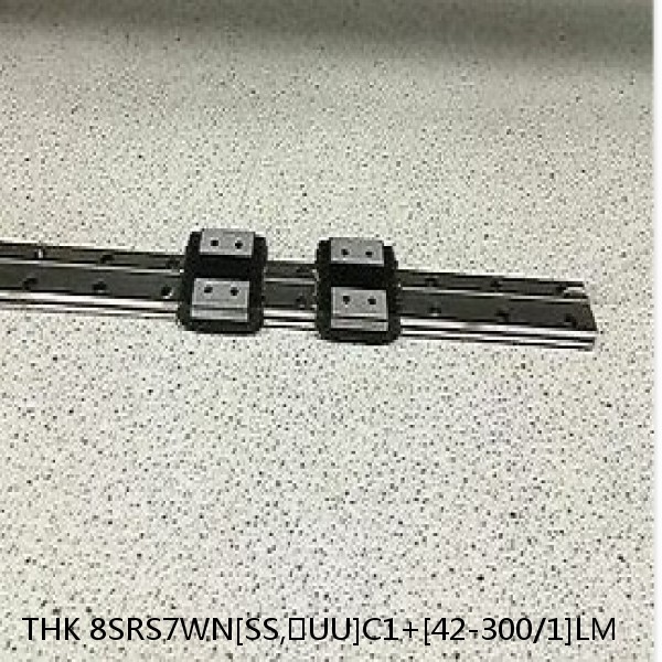 8SRS7WN[SS,​UU]C1+[42-300/1]LM THK Miniature Linear Guide Caged Ball SRS Series