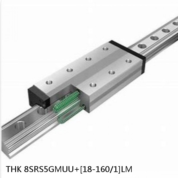 8SRS5GMUU+[18-160/1]LM THK Miniature Linear Guide Full Ball SRS-G Accuracy and Preload Selectable