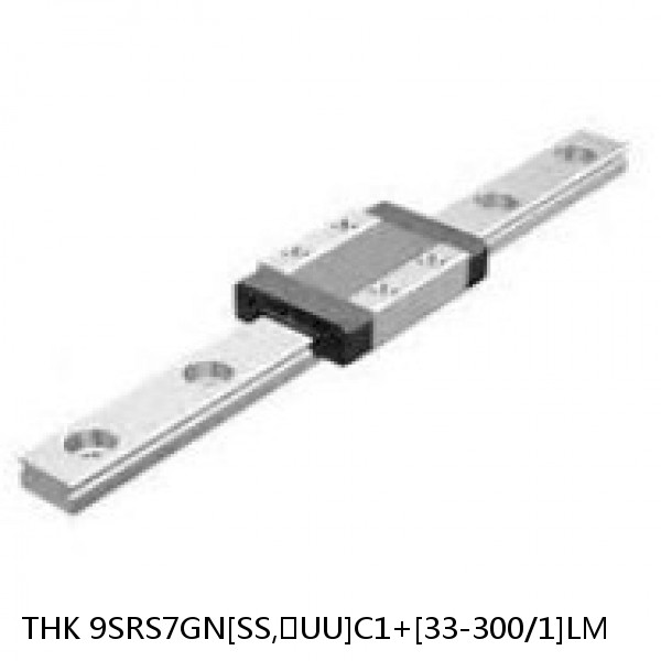 9SRS7GN[SS,​UU]C1+[33-300/1]LM THK Miniature Linear Guide Full Ball SRS-G Accuracy and Preload Selectable