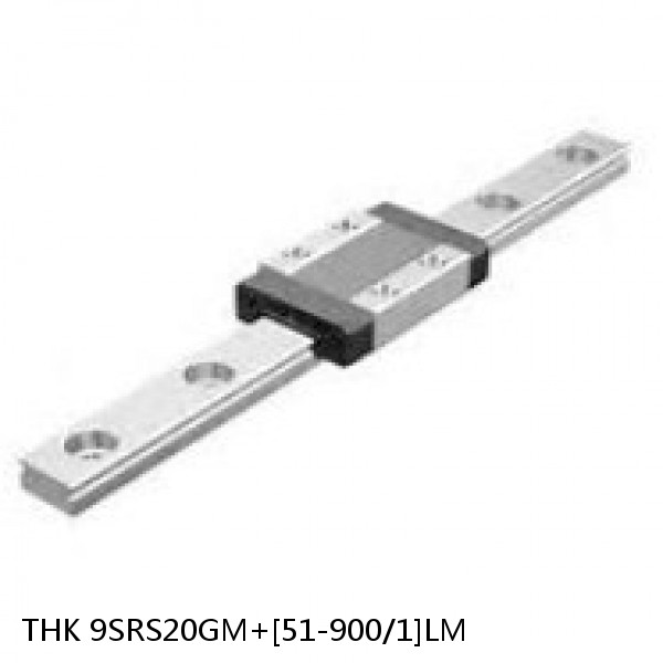 9SRS20GM+[51-900/1]LM THK Miniature Linear Guide Full Ball SRS-G Accuracy and Preload Selectable #1 small image