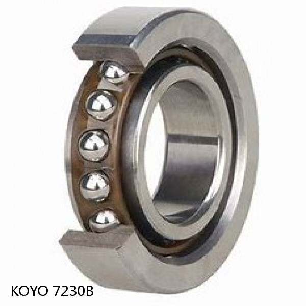 7230B KOYO Single-row, matched pair angular contact ball bearings #1 image