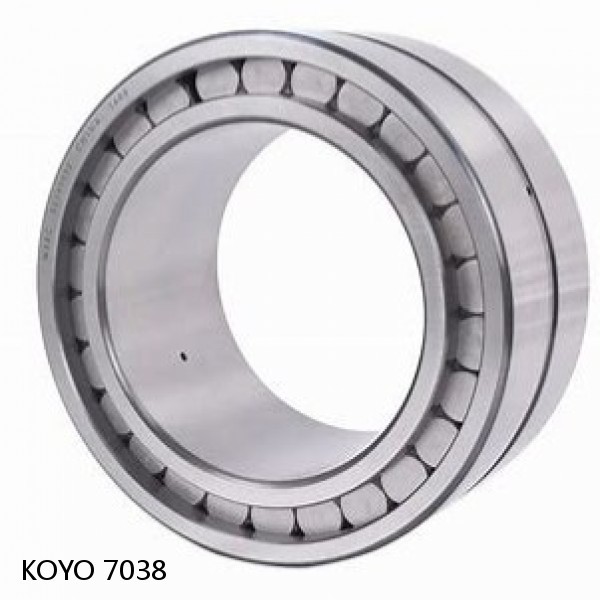 7038 KOYO Single-row, matched pair angular contact ball bearings #1 image